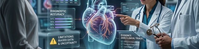 IA no diagnóstico cardiológico: evidências e limitações em 2026